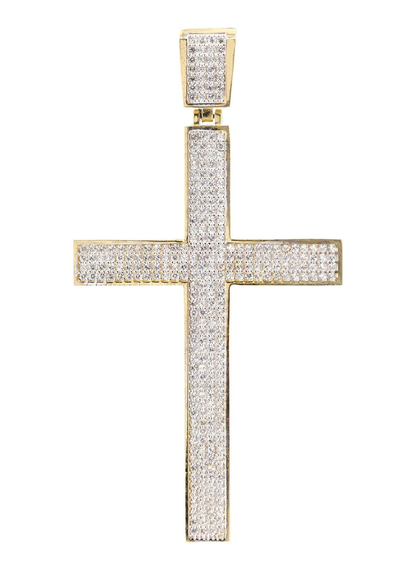 10K Gold Cross Pendant | 21 Grams