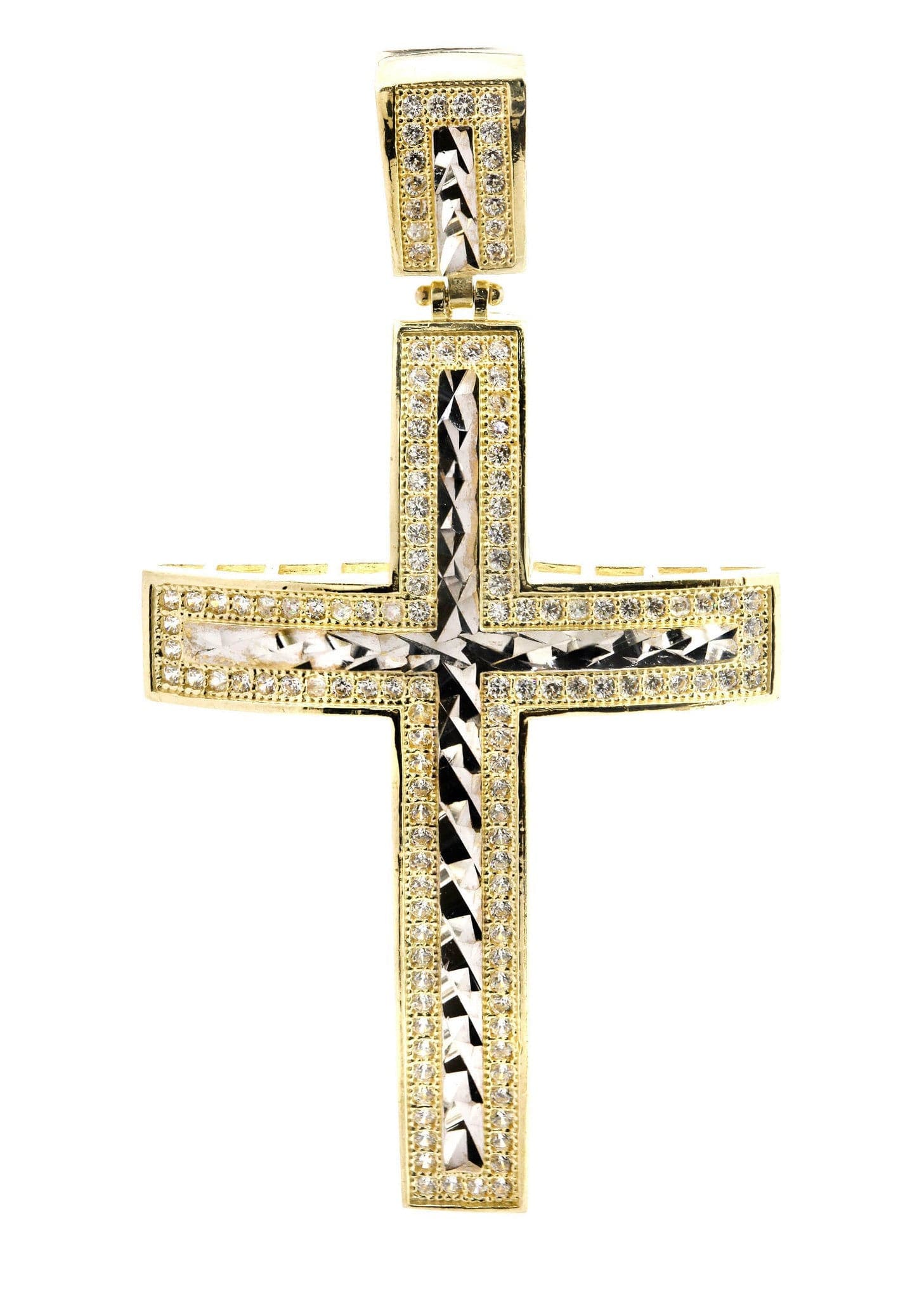 10K Gold Cross Pendant | 7.7 Grams