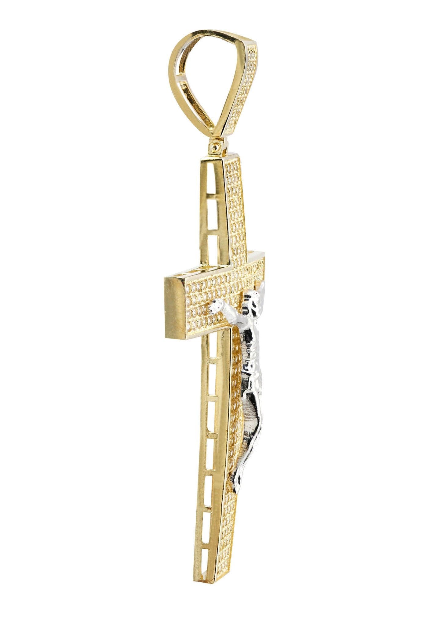 10K Gold Cross / Crucifix Pendant | 7 Grams
