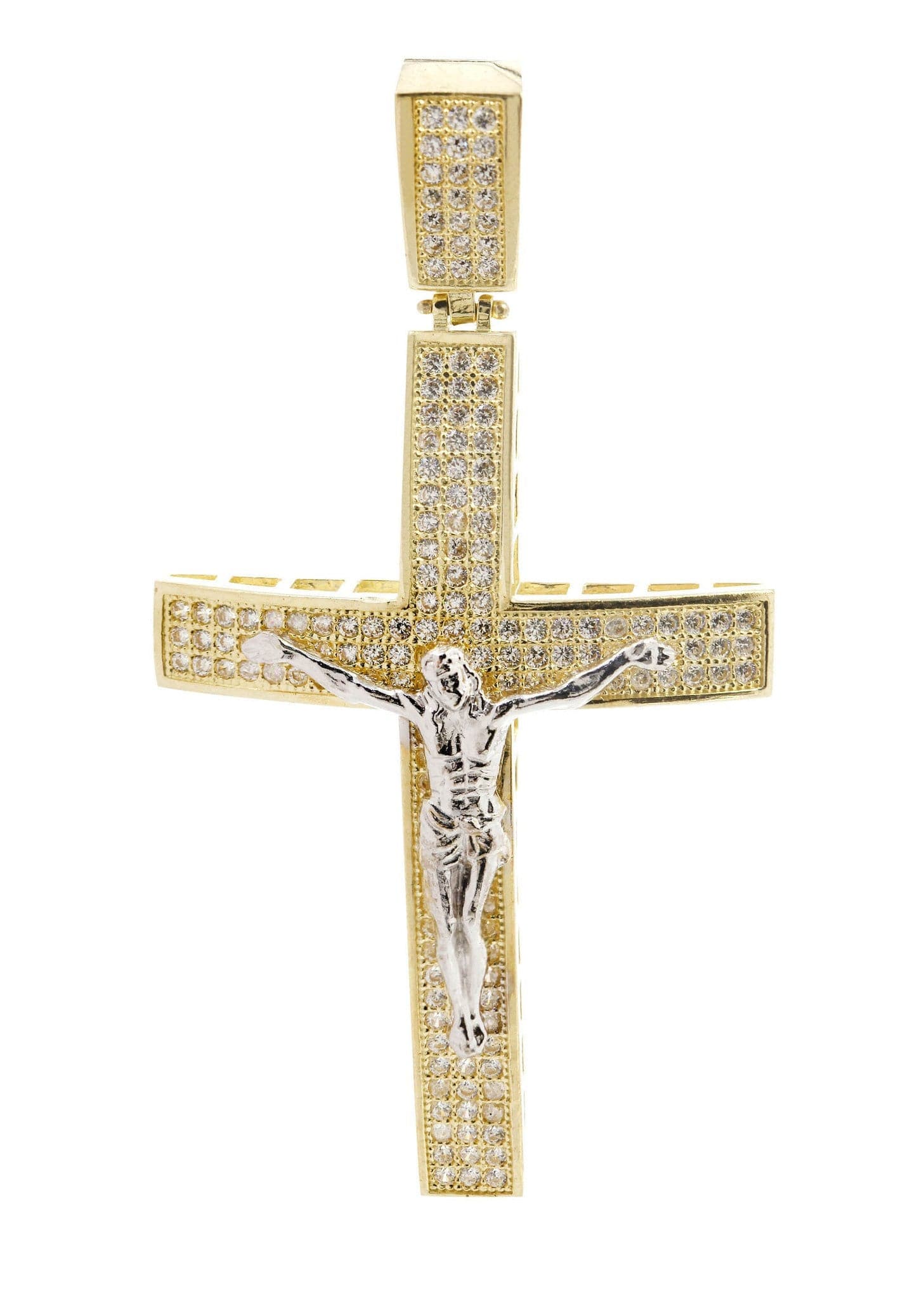 10K Gold Cross / Crucifix Pendant | 8 Grams