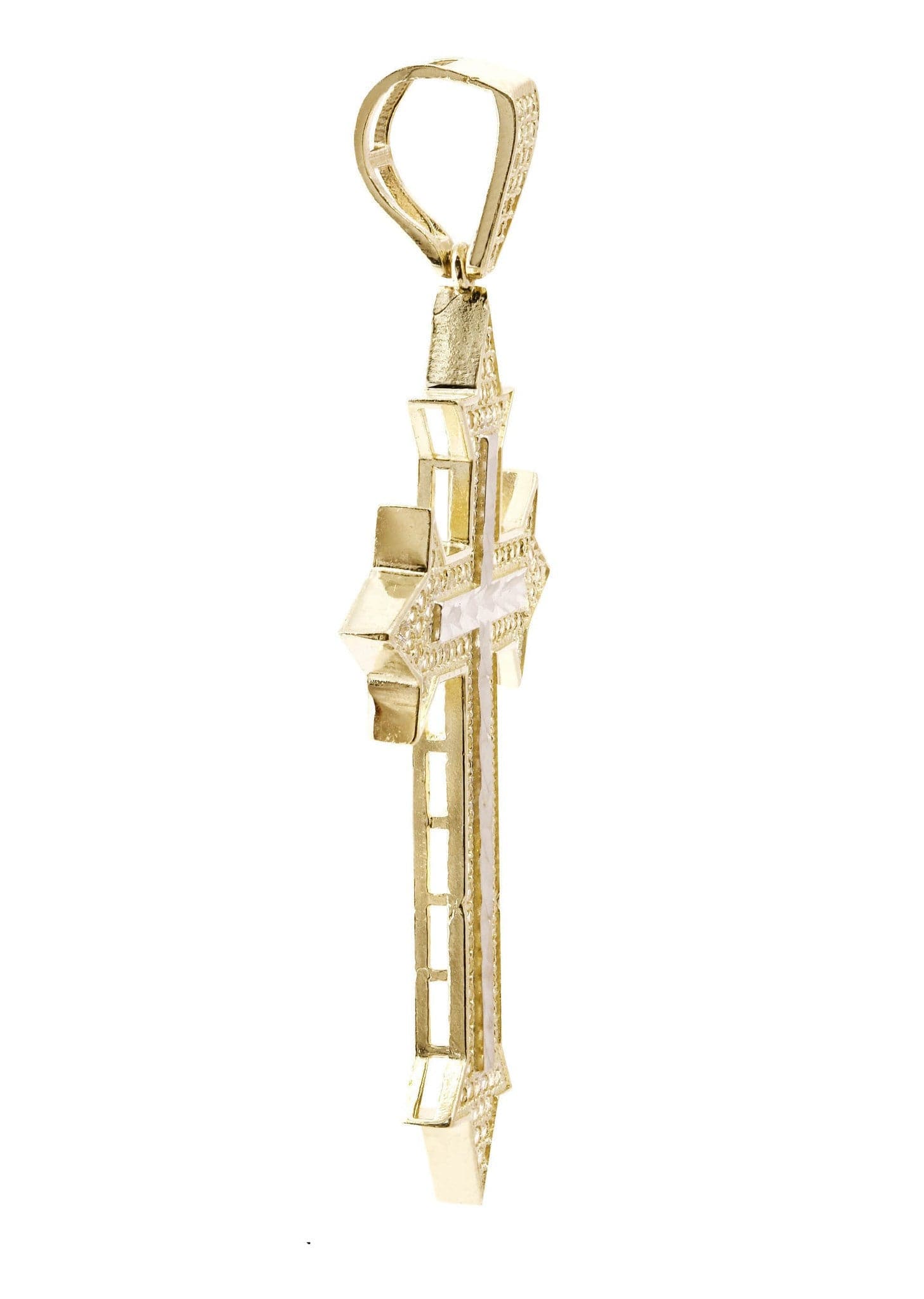 10K Gold Cross Pendant | 6.1 Grams