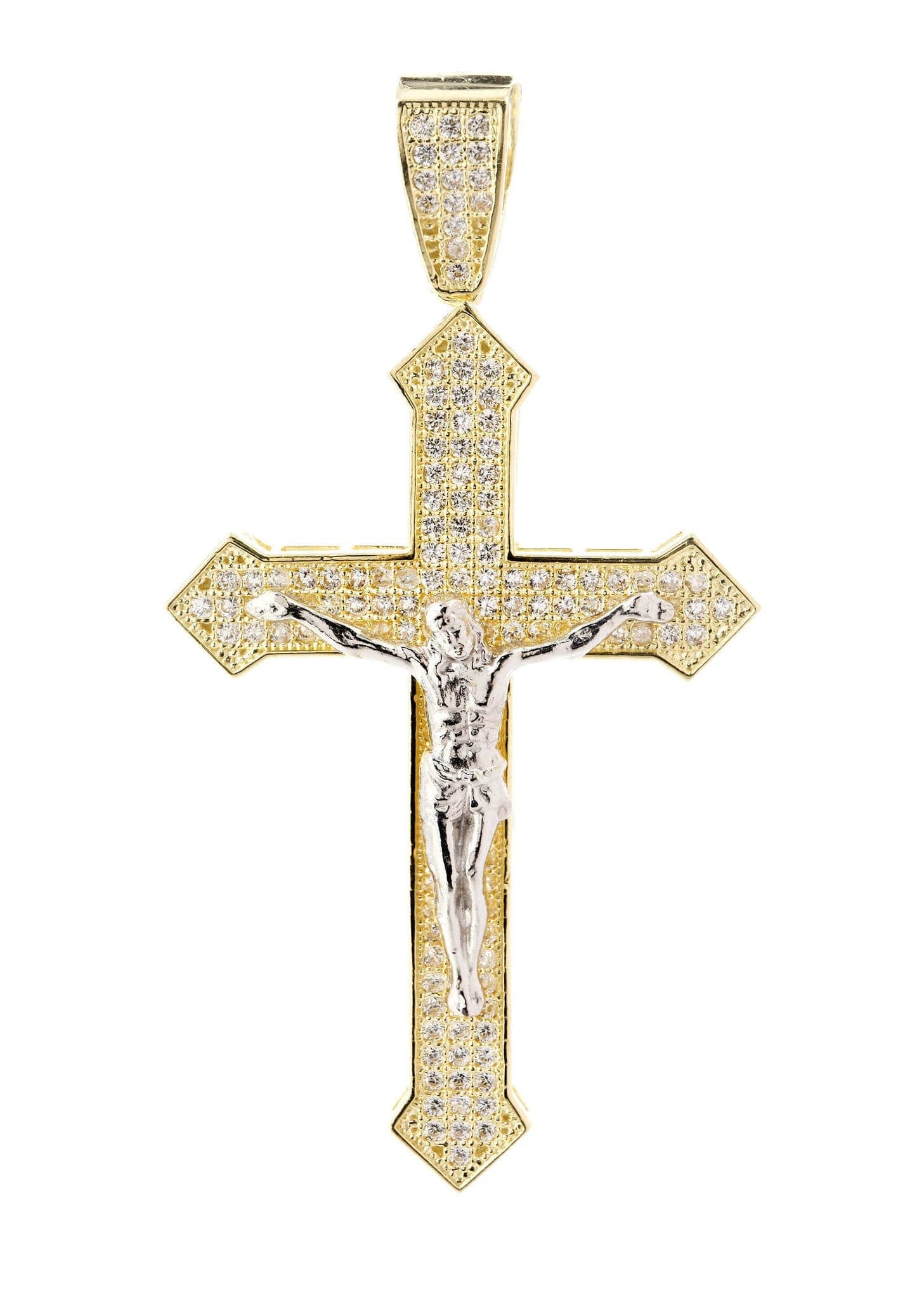 10K Gold Cross Pendant | 6 Grams