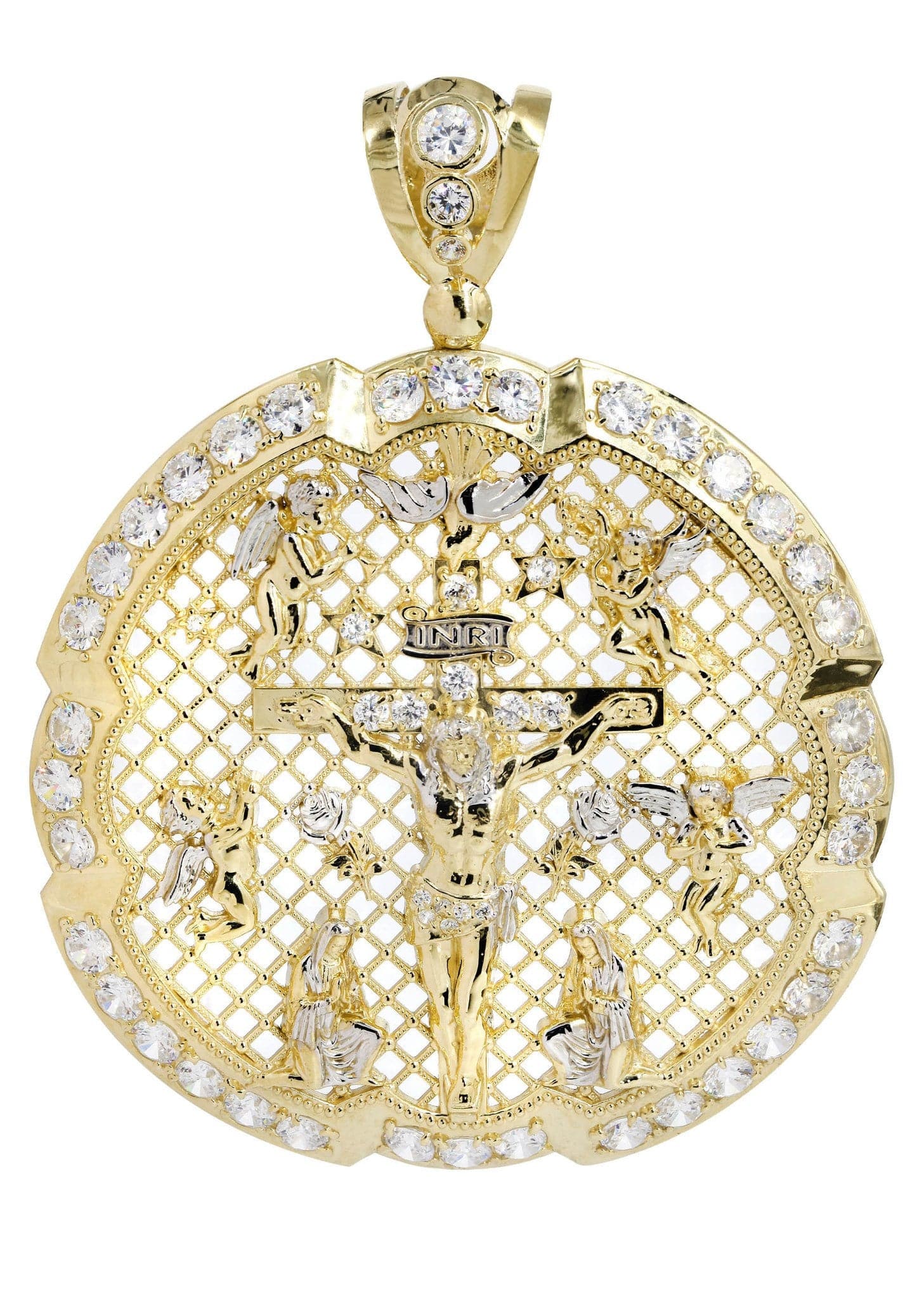10K Gold Jesus Pendant | 39.1 Grams
