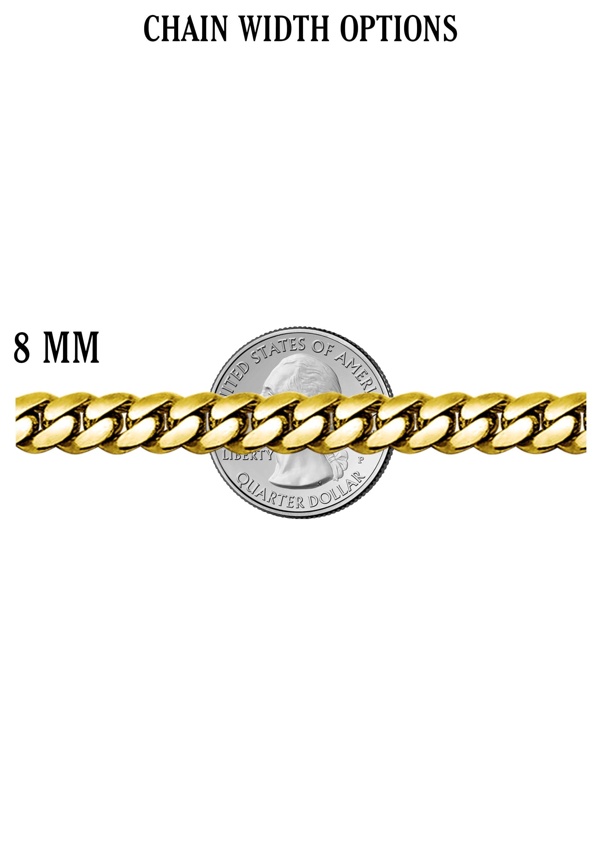 Gold Plated Mens Hermes Link Chain