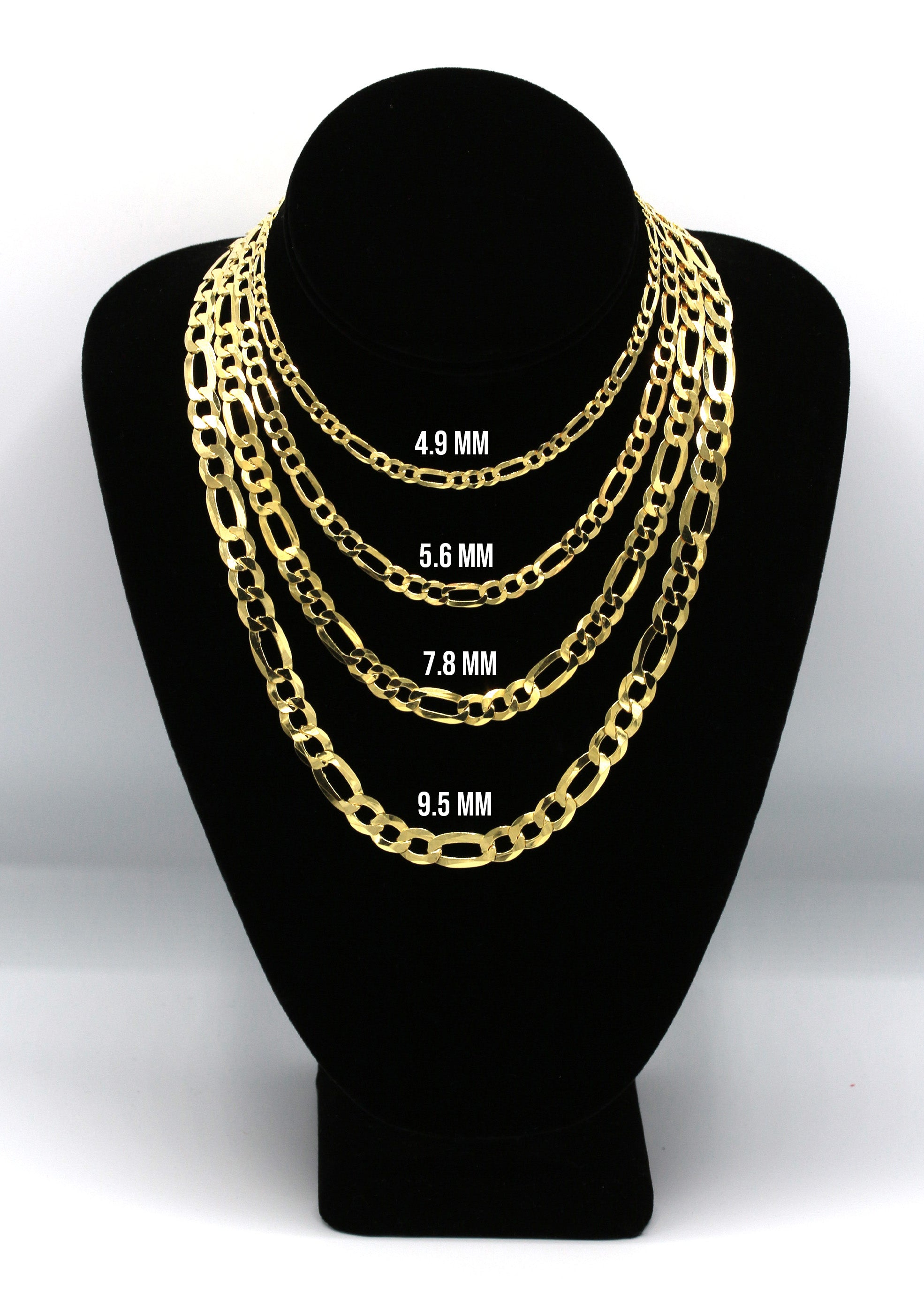 Gold Figaro Chain Walmart 14 Karat Gold Chains Figaro Chain