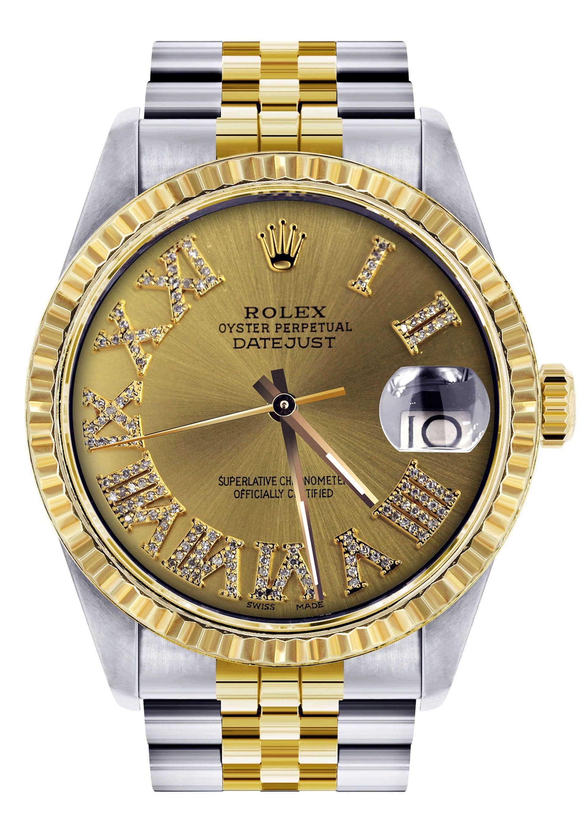 Relógio Rolex Datejust Homem | 16233 | 36Mm | Algarismo Romano