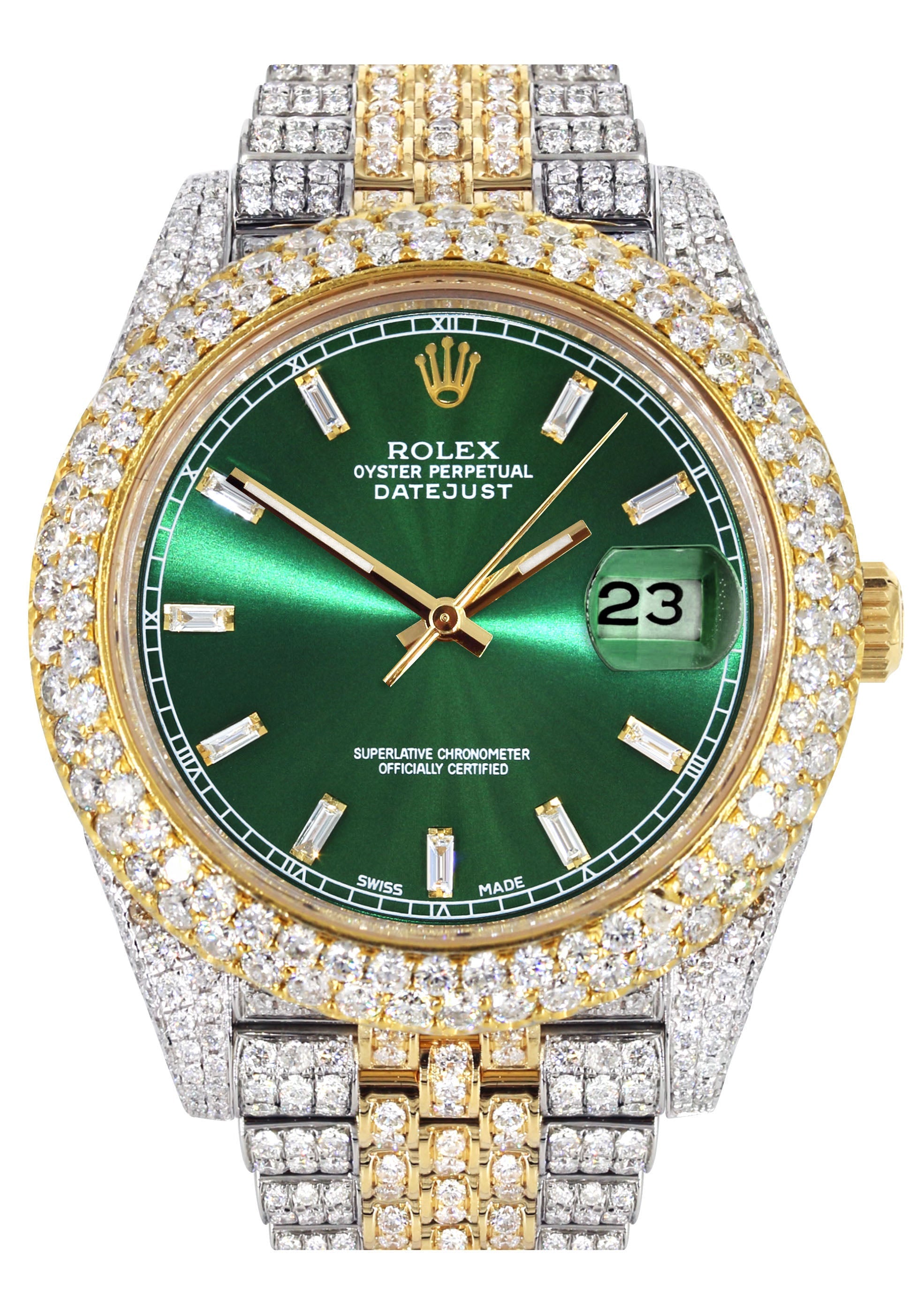 Rolex Datejust 41 Con Diamantes Para Mujer 25 Quilates De