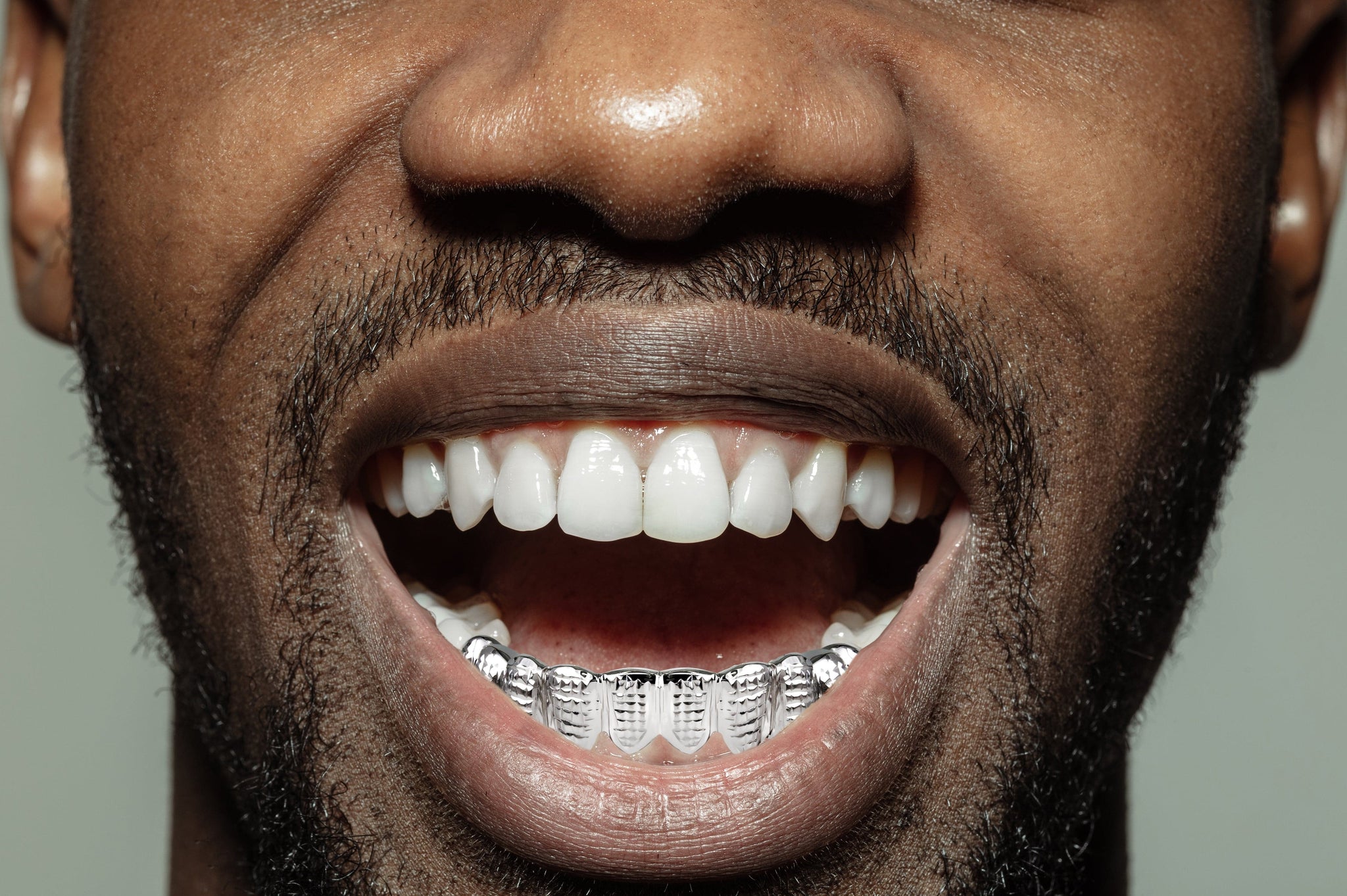 Gold 10 Teeth Diamond Cut Grillz
