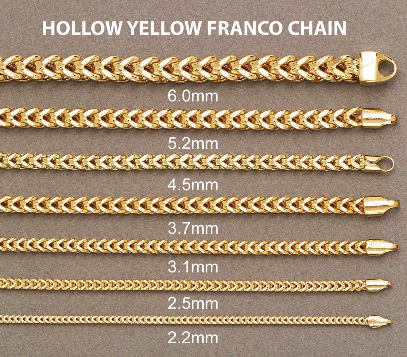 Gold Franco Chain Franco Chain 14K Gold FrostNYC - Main Image