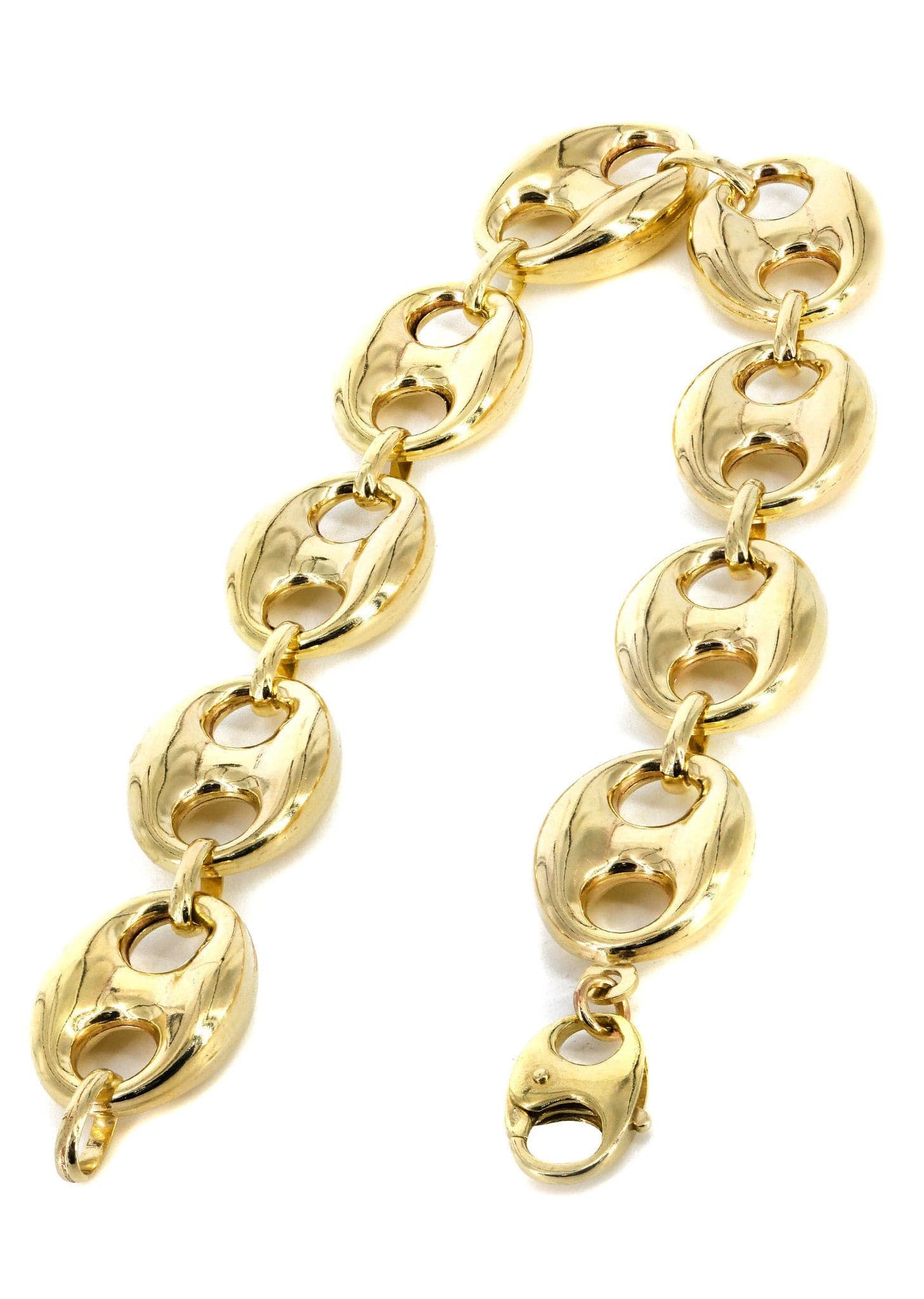 - Gorgeous RARE 14k Gold Plated Gucci Bracelet 14k Mariner Bracelet – RG main image 2
