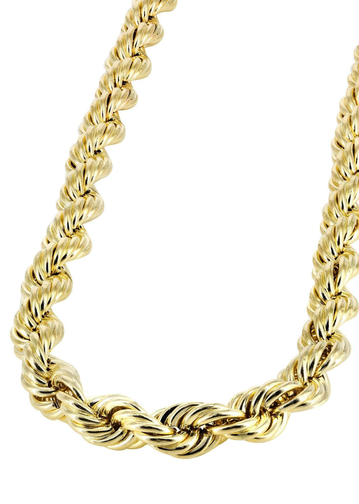 Rope Chain Gold 14K Gold Rope Chain FrostNYC1