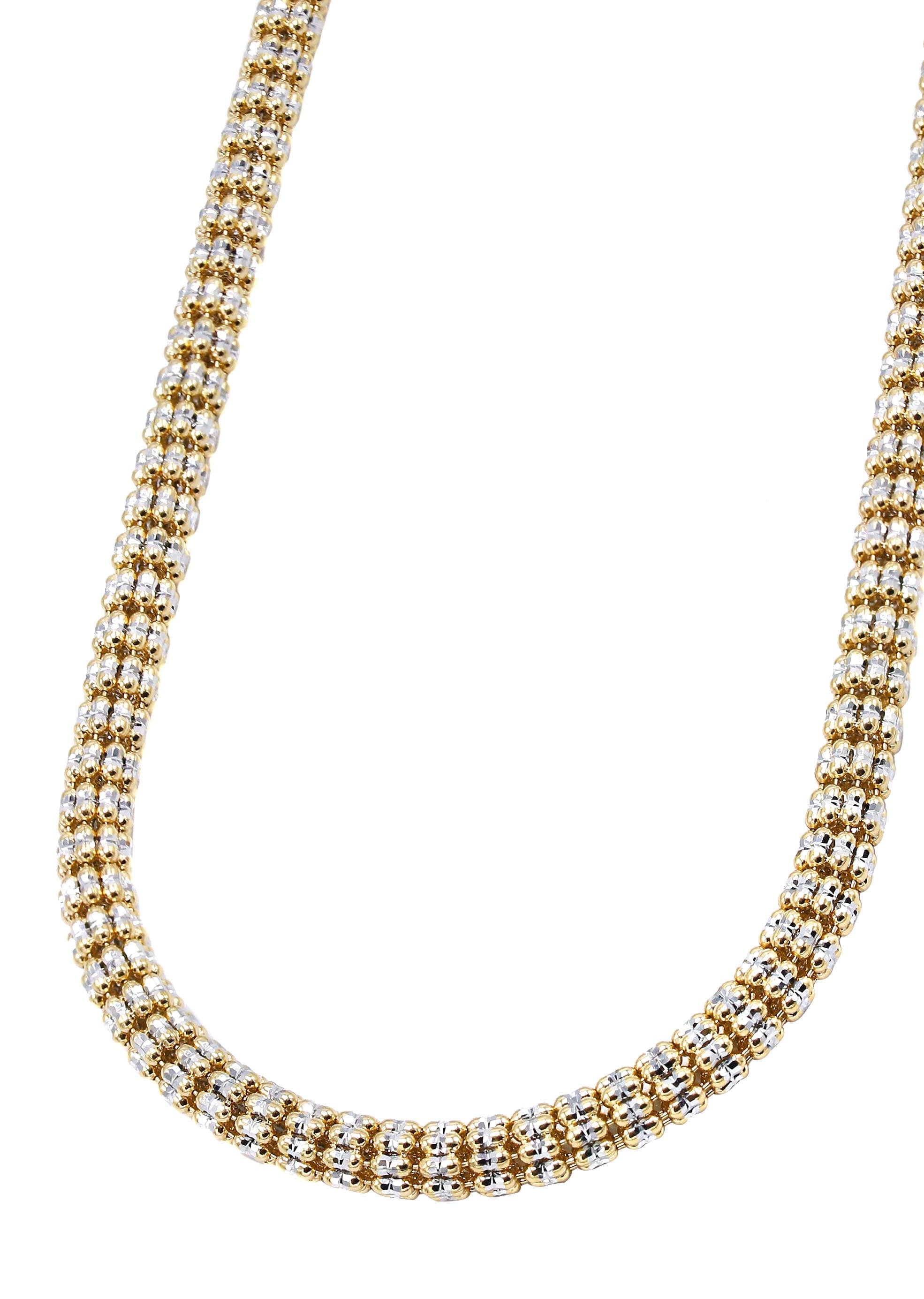 Mens Ice Chain 10K Yellow Gold