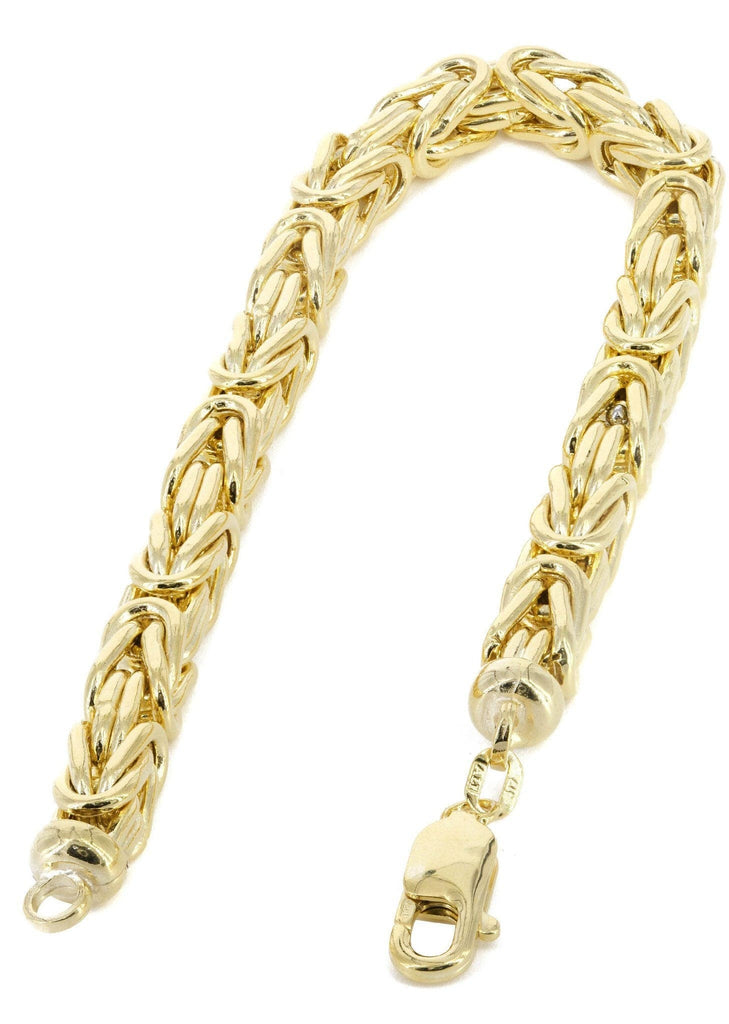 14K Gold Bracelet Bizantine Men's Gold Bracelets FROST NYC 