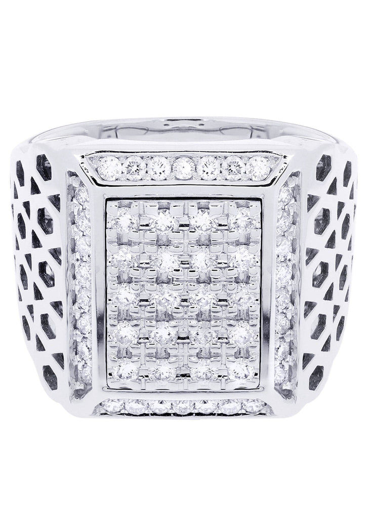 Mens Diamond Ring| 1.03 Carats| 19.11 Grams MEN'S RINGS FROST NYC 