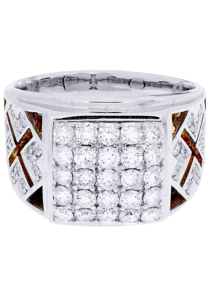 Mens Diamond Ring| 1.61 Carats| 12 Grams MEN'S RINGS FROST NYC 