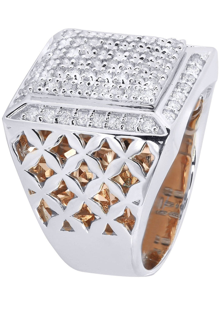 Mens Diamond Ring| 1 Carats| 16.55 Grams MEN'S RINGS FROST NYC 