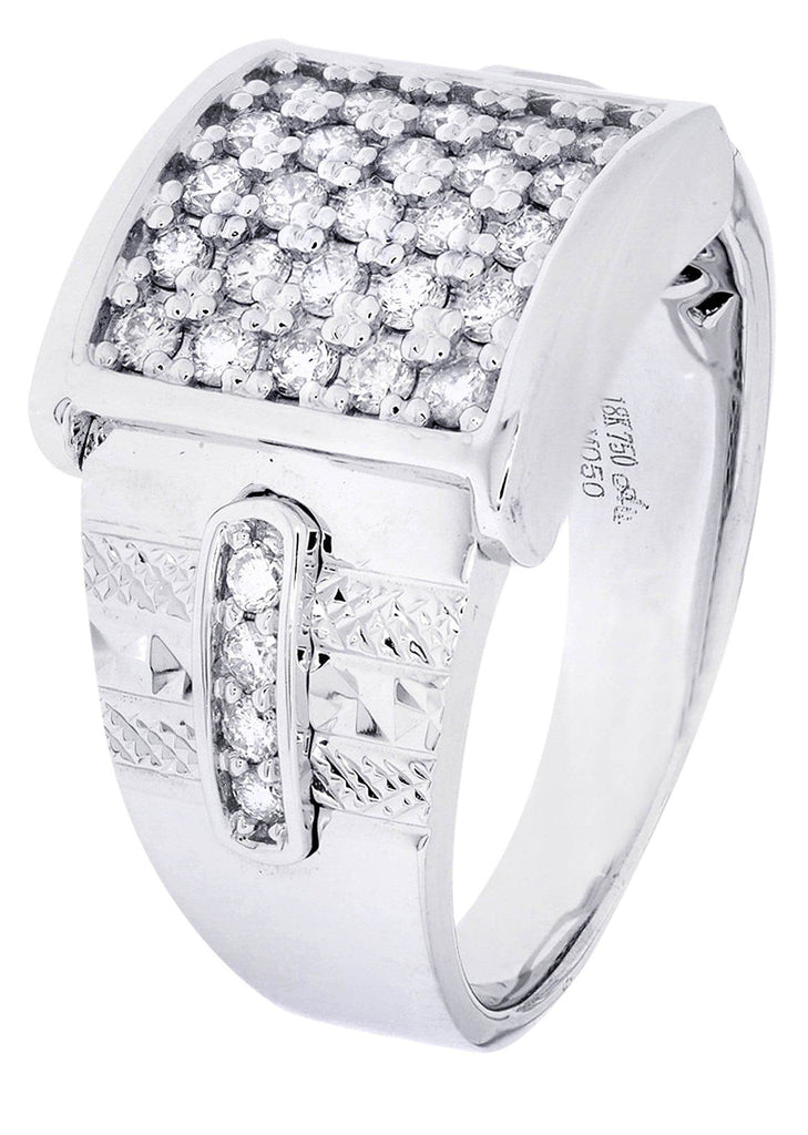 Mens Diamond Ring| 0.84 Carats| 14.74 Grams MEN'S RINGS FROST NYC 