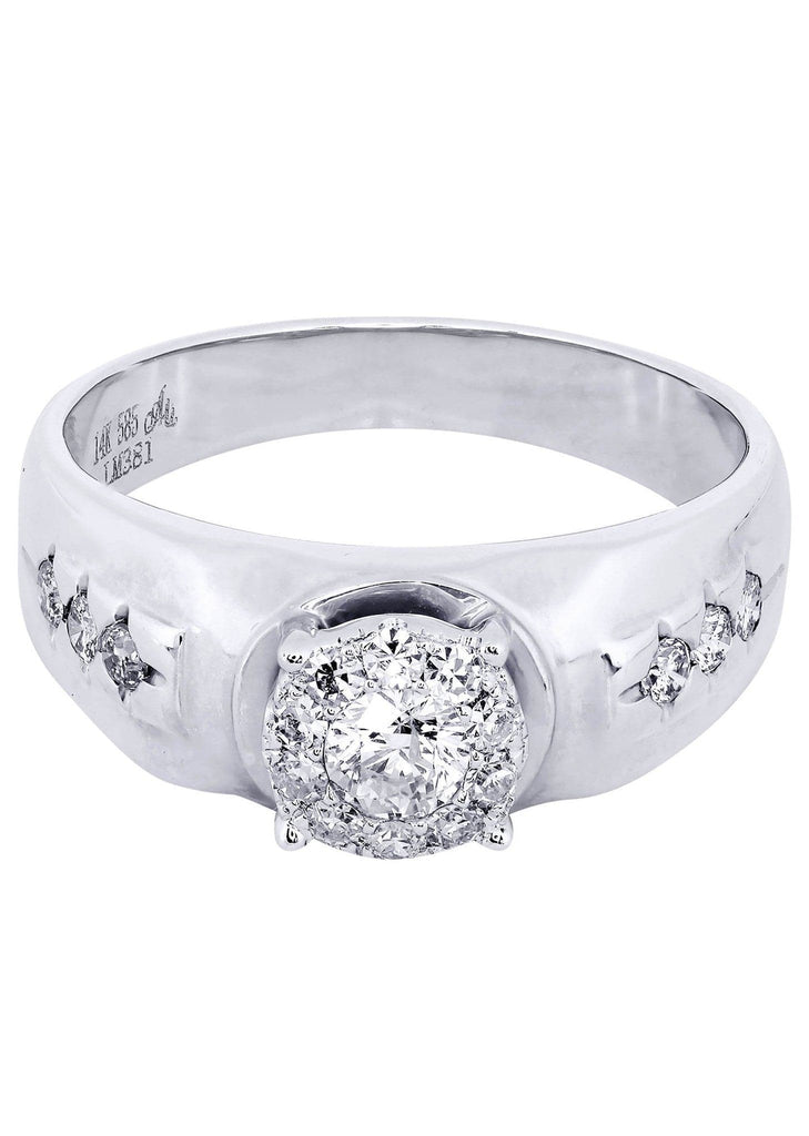 Mens Diamond Ring| 0.76 Carats| 6.6 Grams MEN'S RINGS FROST NYC 