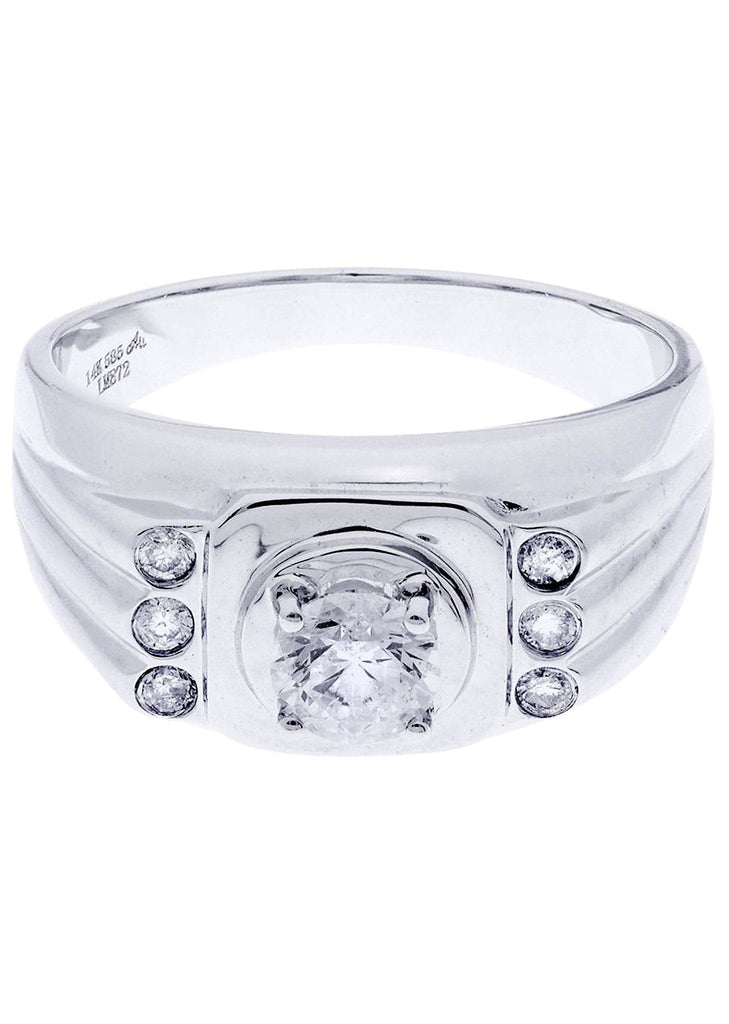 Mens Diamond Ring| 0.72 Carats| 7.77 Grams MEN'S RINGS FROST NYC 