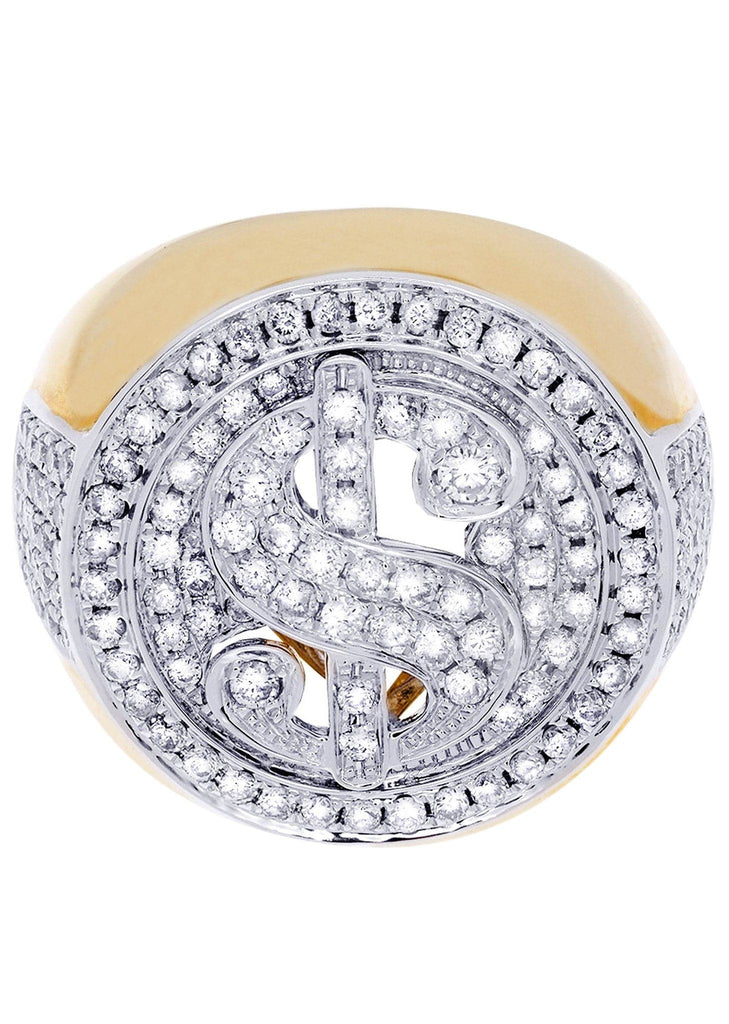 Mens Diamond Ring| 1.86 Carats| 19.37 Grams MEN'S RINGS FROST NYC 