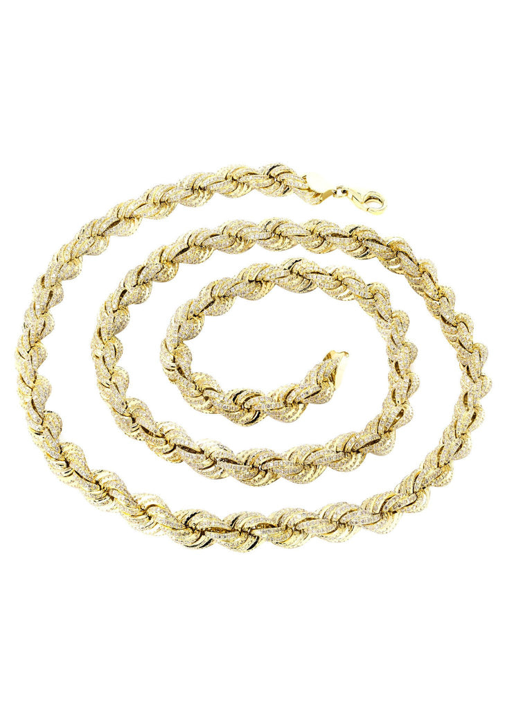 32gms Rope Chain Rope Chain | 26.72 Carats | 15 Grams| 8Mm| 28 Inches