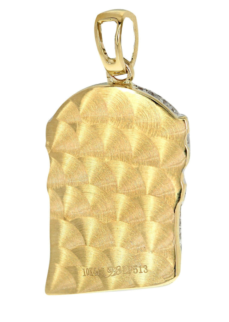 Diamond Jesus Piece | 6.8 Grams | 1.54 Carats MEN'S PENDANTS FROST NYC 