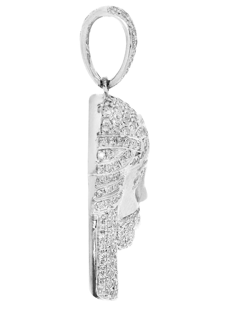 Diamond Jesus Piece | 15.02 Grams | 3.12 Carats MEN'S PENDANTS FROST NYC 