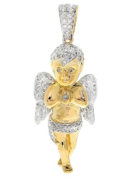 Diamond Angel Pendant | 9.75 Grams | 1.88 Carats-for eric FrostNYC 