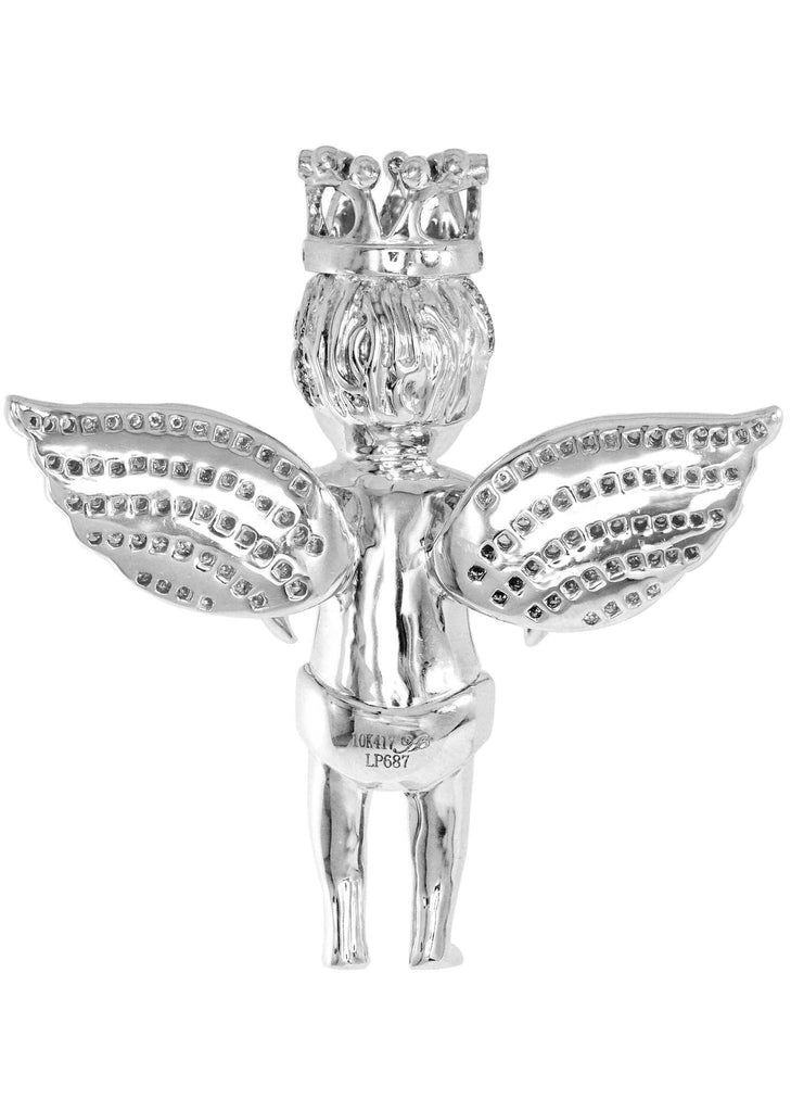 Diamond Angel Pendant | 31.37 Grams | 2.54 Carats MEN'S PENDANTS FROST NYC 