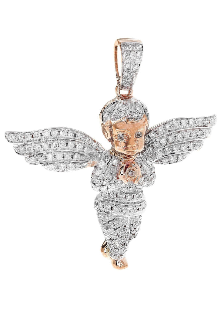 Diamond Angel Pendant | 10.5 Grams | 1.58 Carats MEN'S PENDANTS FROST NYC 