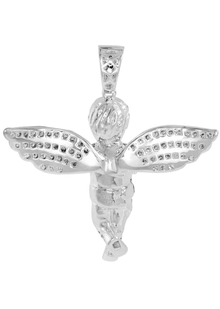 Diamond Angel Pendant | 16.13 Grams | 2.82 Carats MEN'S PENDANTS FROST NYC 