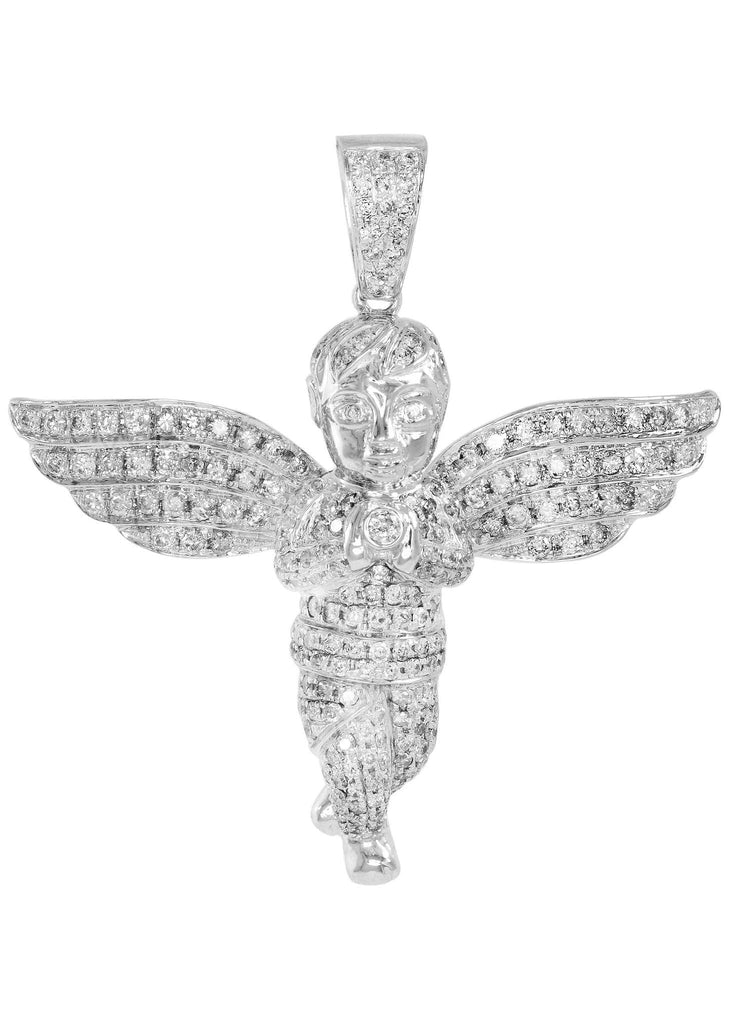 Diamond Angel Pendant | 16.13 Grams | 2.82 Carats MEN'S PENDANTS FROST NYC 