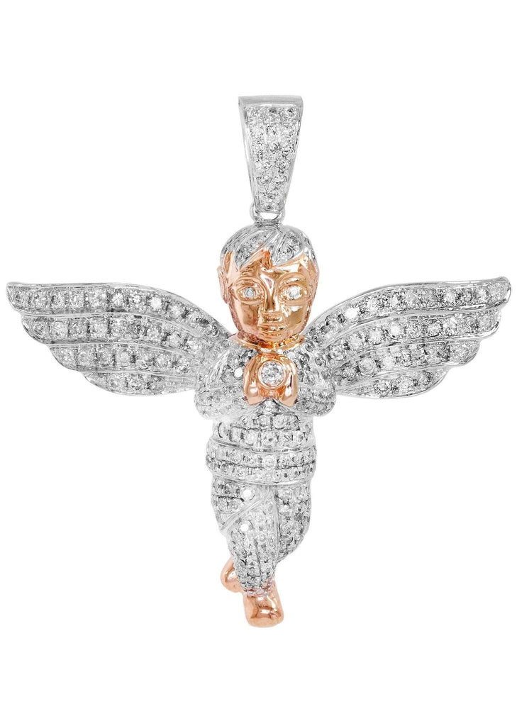 Diamond Angel Pendant | 16.86 Grams | 2.63 Carats MEN'S PENDANTS FROST NYC 