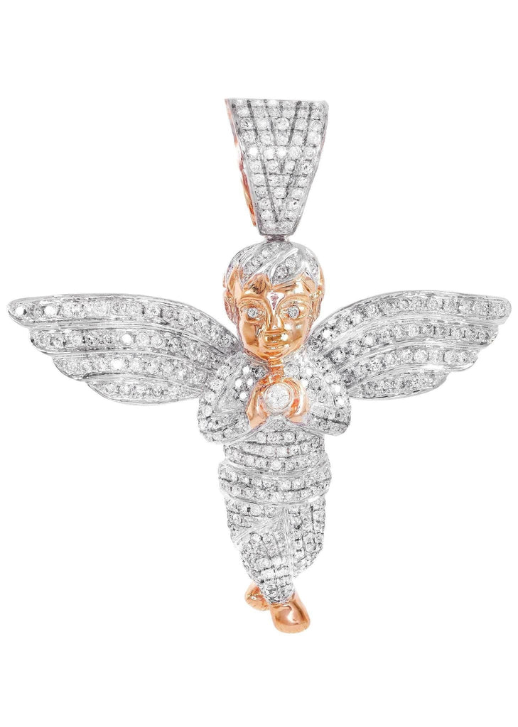 Diamond Angel Pendant | 27 Grams | 4.63 Carats MEN'S PENDANTS FROST NYC 