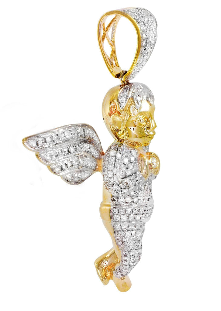 Diamond Angel Pendant | 26.34 Grams | 4.55 Carats MEN'S PENDANTS FROST NYC 