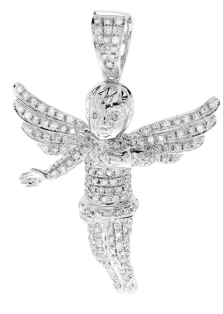 Diamond Angel Pendant | 8.68 Grams | 2.07 Carats MEN'S PENDANTS FROST NYC 