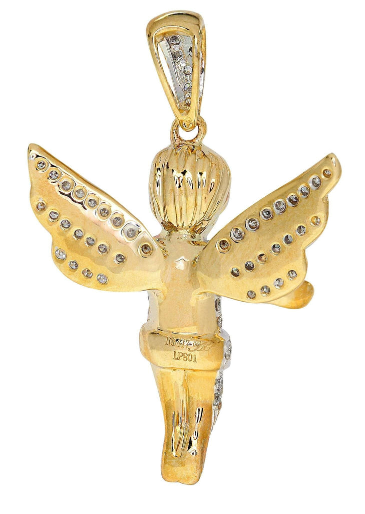 Diamond Angel Pendant | 4.14 Grams | 0.81 Carats MEN'S PENDANTS FROST NYC 