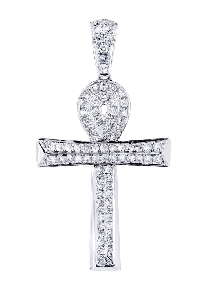 Diamond online ankh pendant