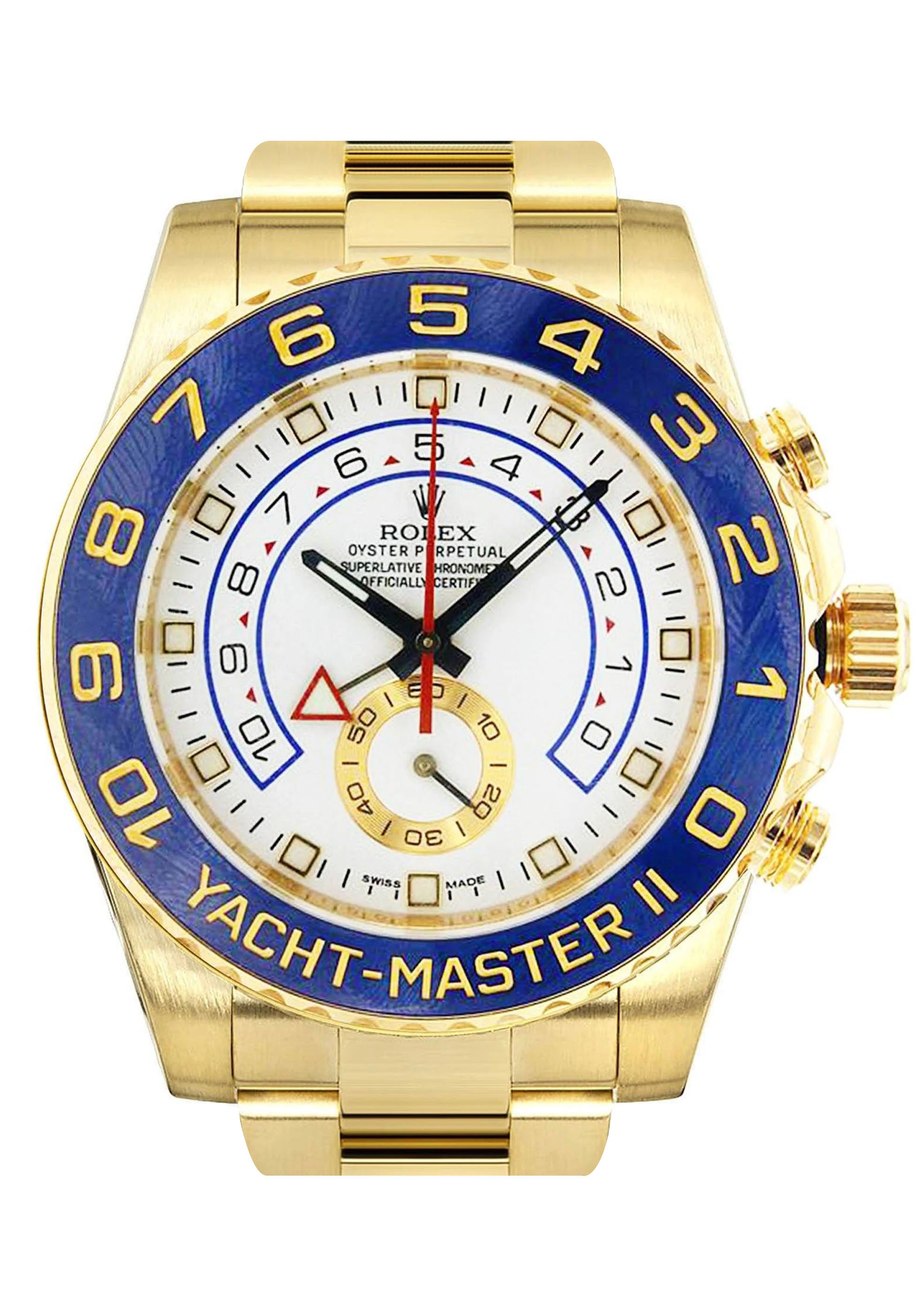 Rolex Yacht Master Emas Kuning 18 Karat 44 Mm - Main Image