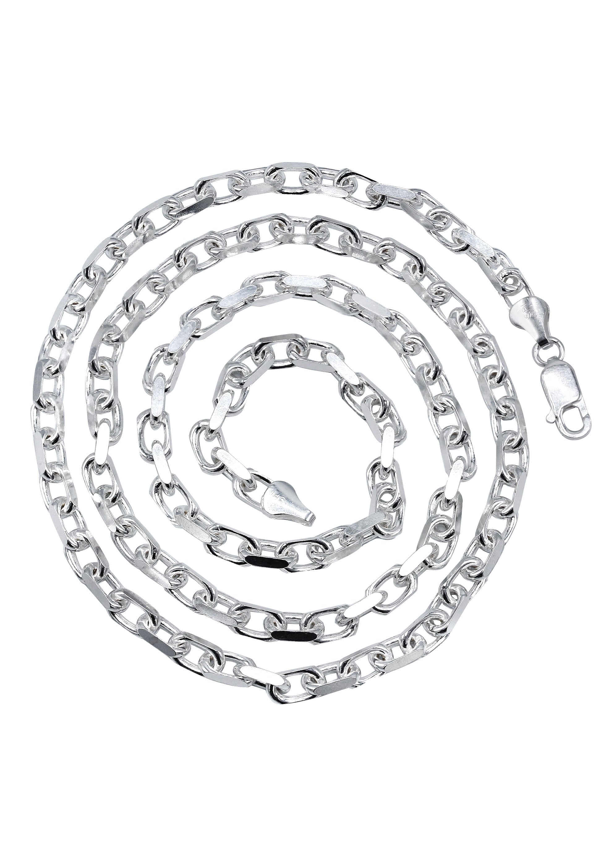 Silver Chain - Mens White Chain / Hermes Chain
