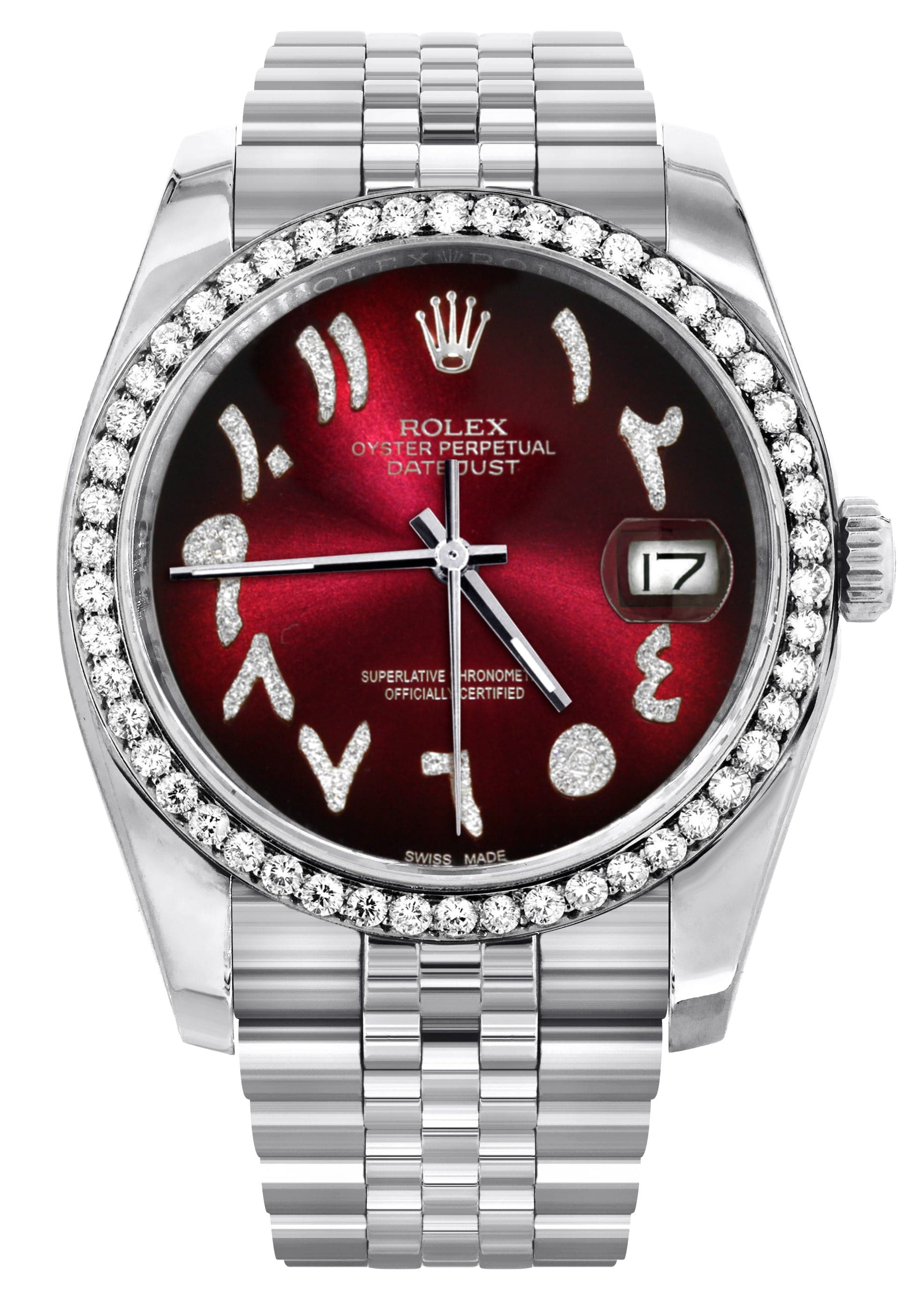 116200 Versteckter Verschluss Rolex Datejust-Uhr Mit Diamanten