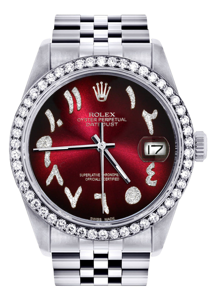 Rolex Datejust Red Date Rolex Datejust Yellow Gold Steel Red