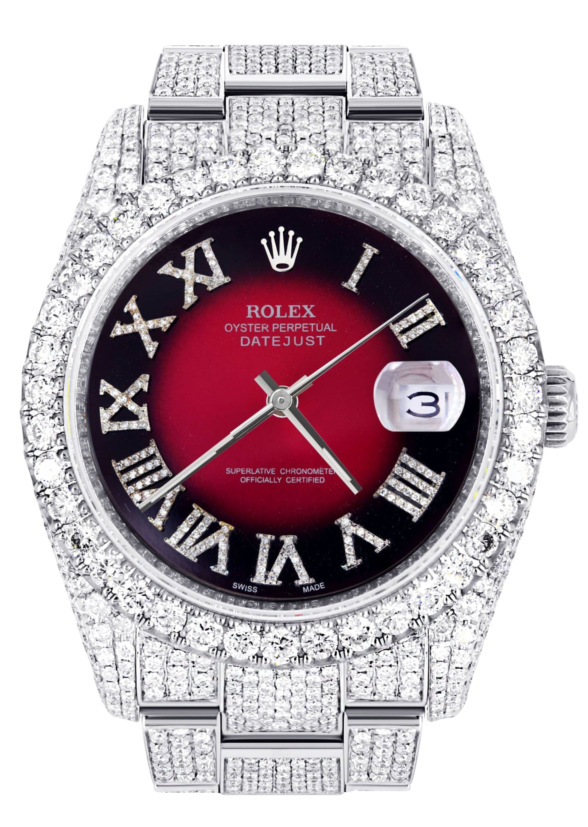 Iced Out Rolex | Iced Out Watch | Iced Out Watch Men | FrostNYC