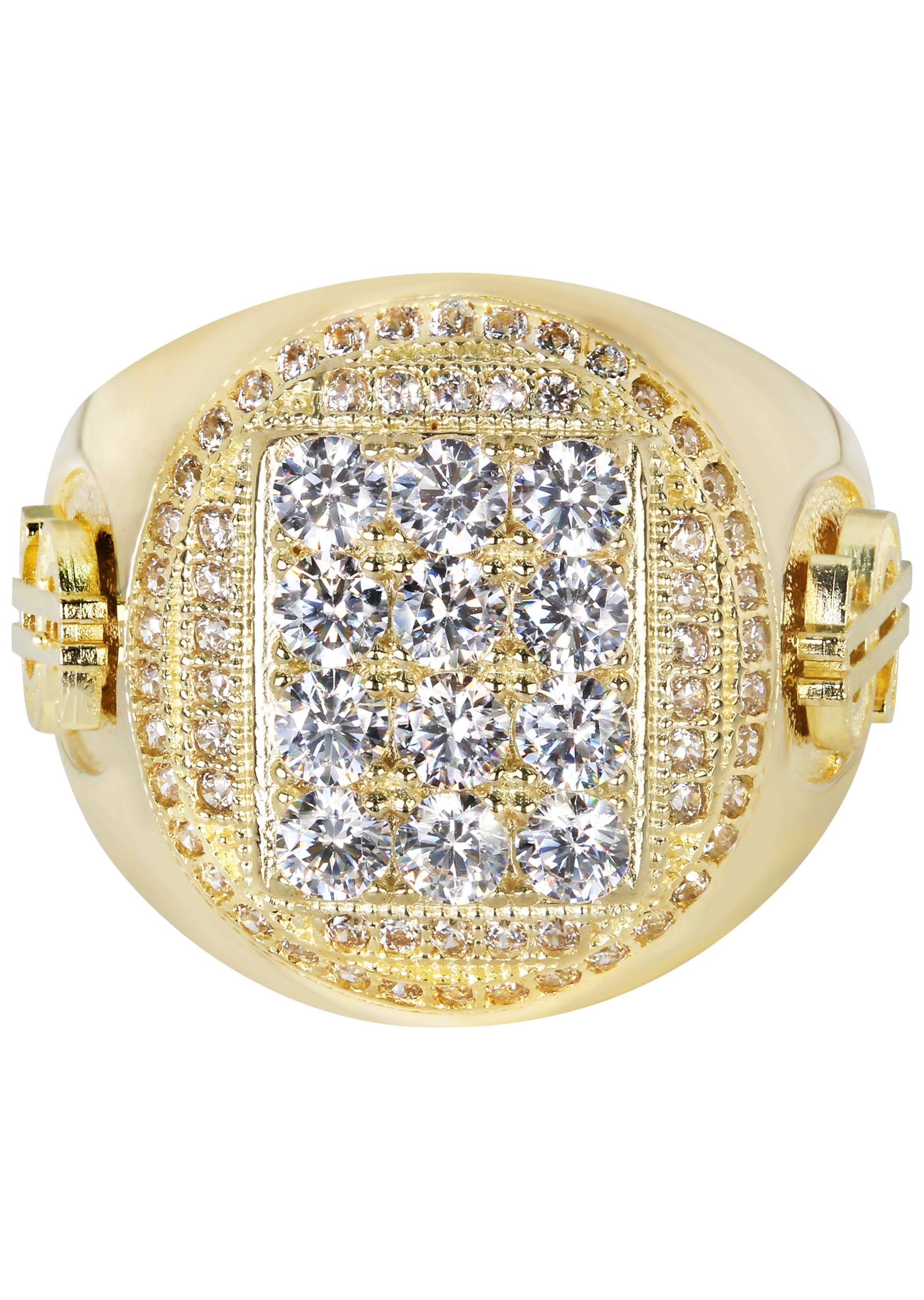 10K Gold Ring For Men Mens Pinky Ring Grams - Main Image