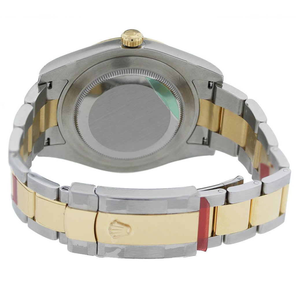 Rolex Datejust Ii Black Dial - Arabic Numerals With 5 Carats Of Diamonds WATCHES FROST NYC 