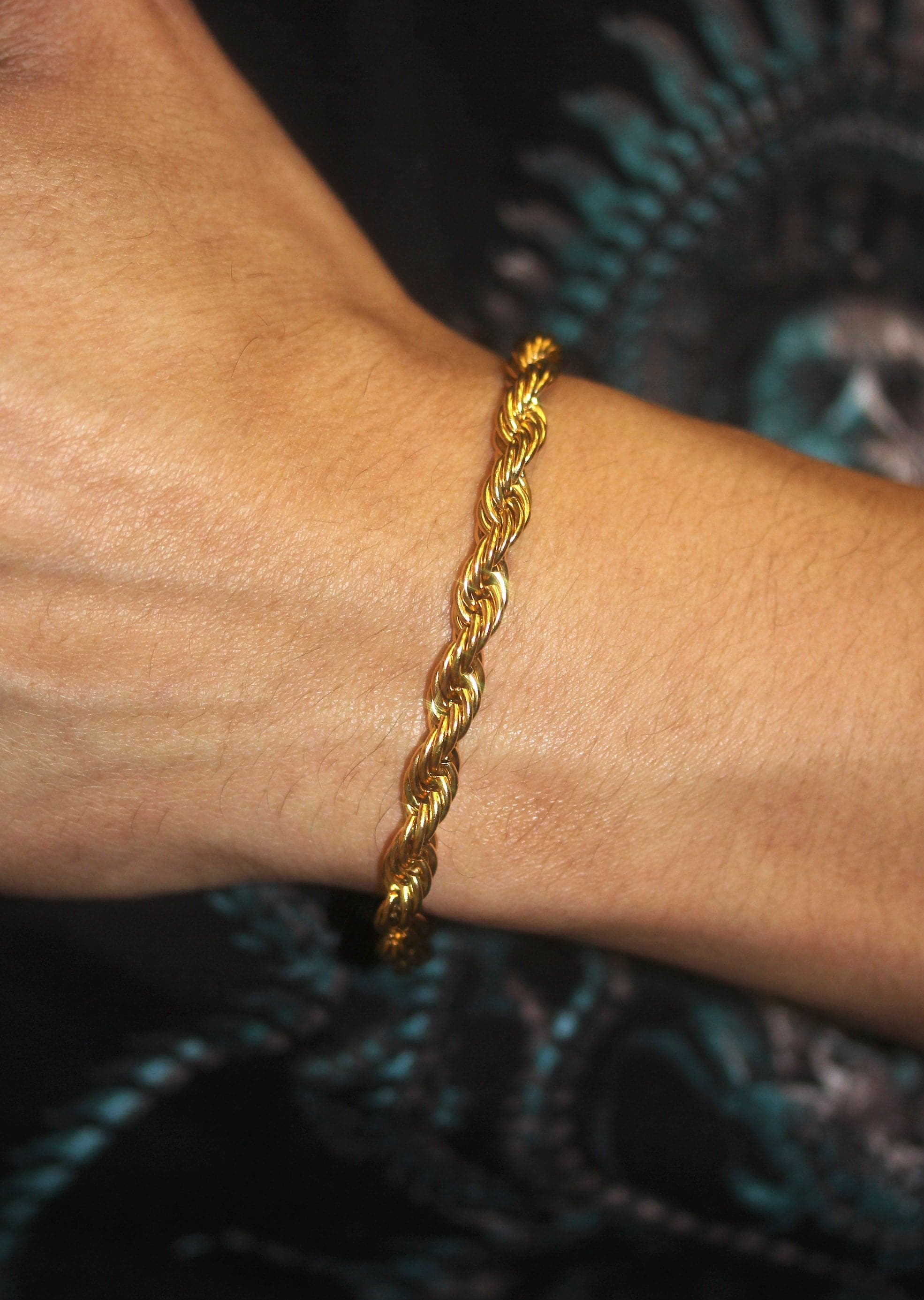 Pulsera Cadena Mariner Chapada Oro 14K - Ancho 4.5 Mm, Longitud 8.5 Pulgadas, Cierre De Langosta