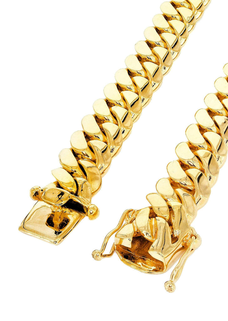 14K Gold Cuban Link Chain | 14K Gold Cuban | FrostNYC
