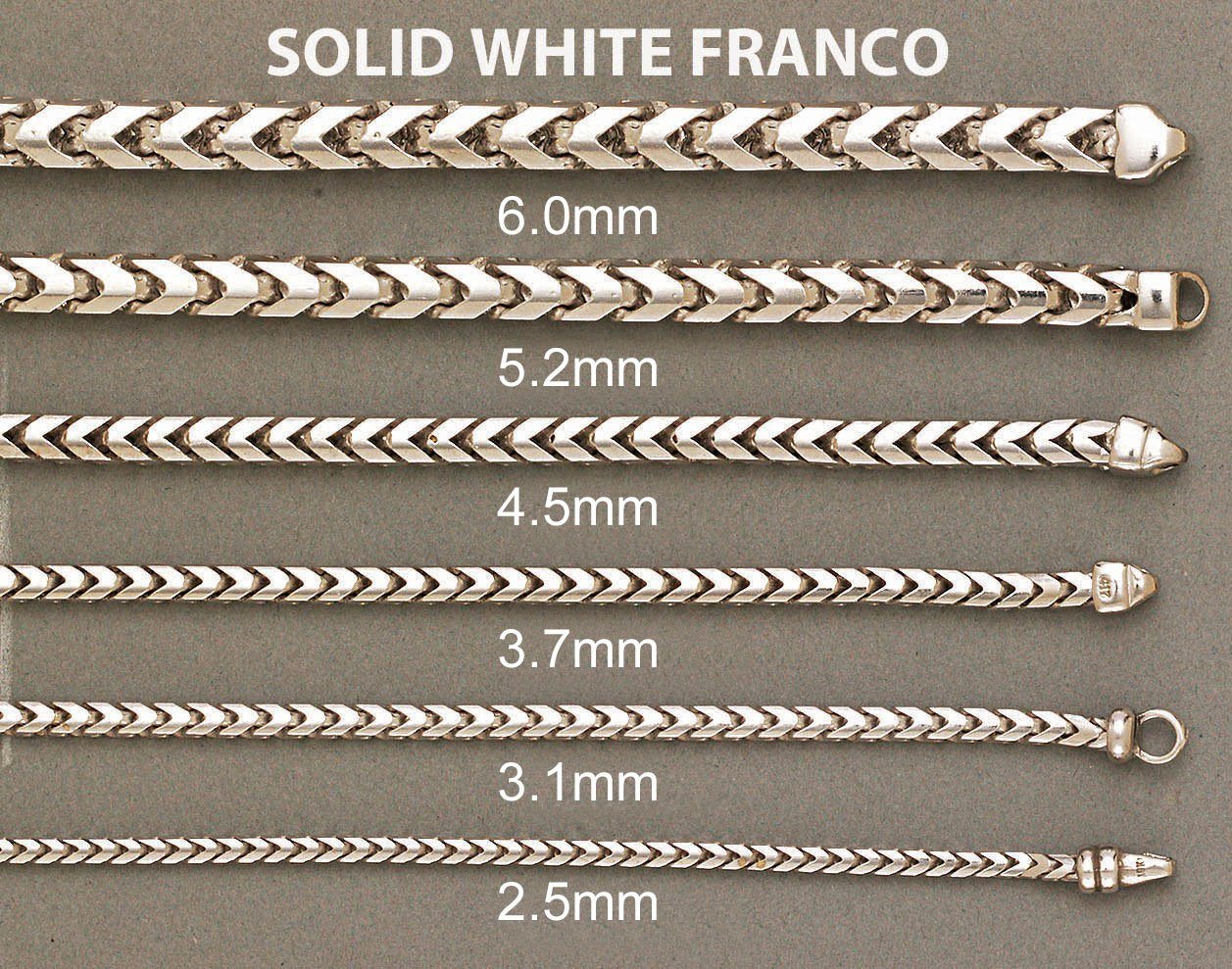 10K Franco Chain | 10K Gold Franco Chain | FrostNYC
