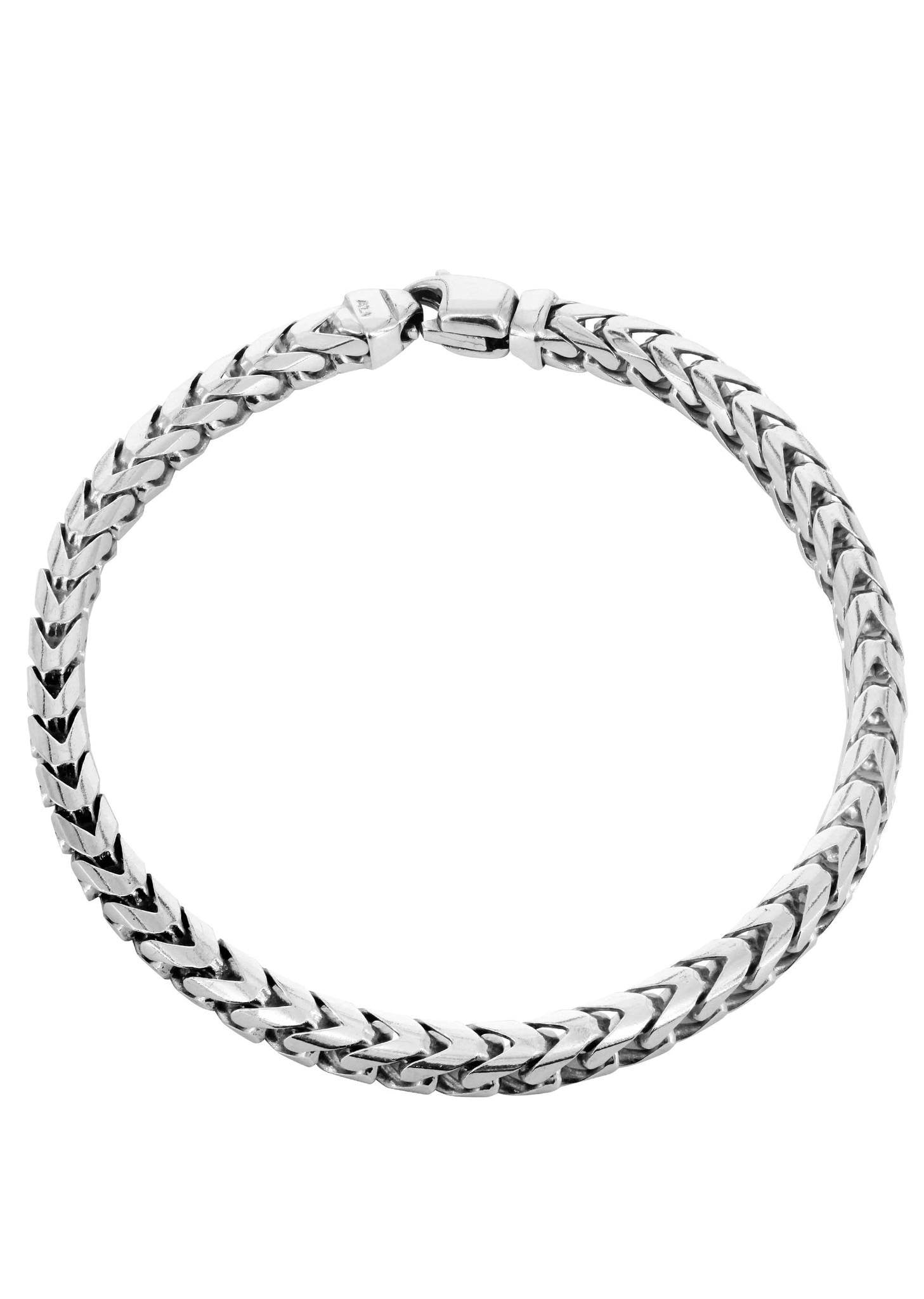 Bracelet Homme Argenté – Franco Gioielli – Occasion