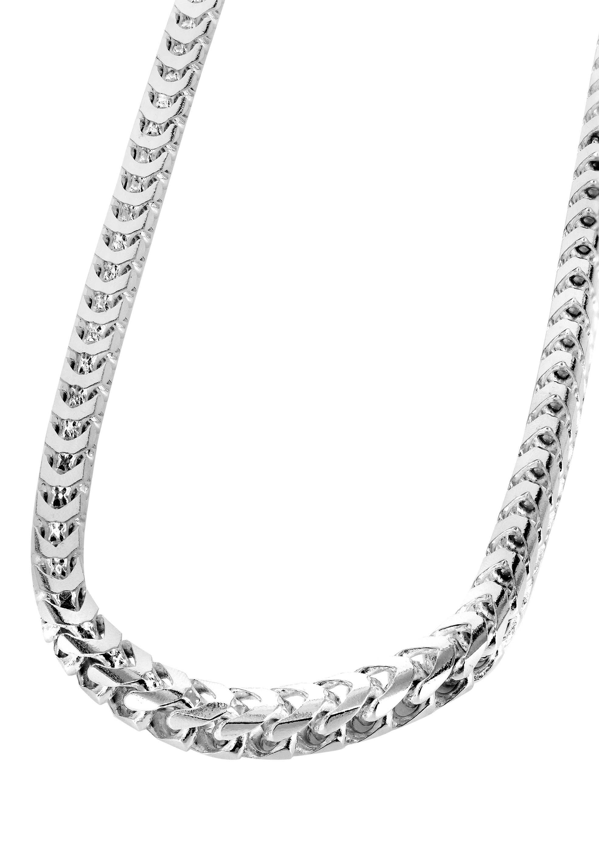 White Gold Necklaces Men|unisex Stainless Steel Gold Plated Cuban Chain  Necklace - 2/3/4/5mm Blade